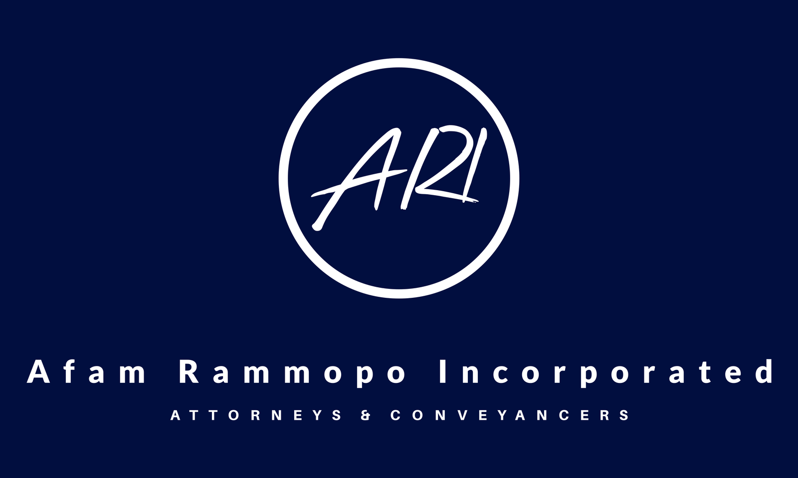 Afam Rammopo Incorporated Logo